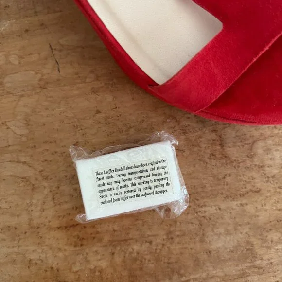 Loeffler Randall Minette High Platform Wedge in Poppy Red, Size 9 - Picture 9 of 9